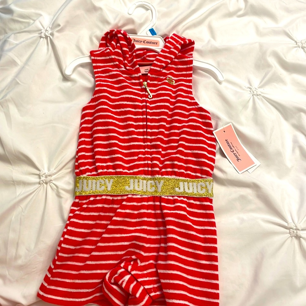 Brand new Juicy couture kids romper